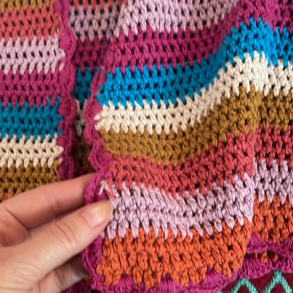 XiRENA Dreamstate Cardigan Boho crochet knit S  Sold Out Online ❤️🩷💙💚🩵 - Picture 12 of 14